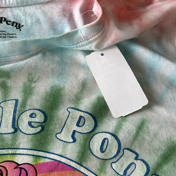 4/$20 My Little Pony Graphic Tie Dye 100% Cotton Tee Size Small New With Tags - Picture 5 of 12